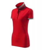 Malfini 257 Collar Up galléros női póló F1 piros színben