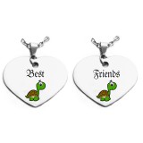 Maria King Best friends teknősös páros medál láncra, vagy kulcstartóra (többféle)
