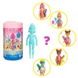 Mattel Barbie: Color Reveal Chelsea, nyári kalandok meglepetés baba