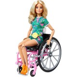 Mattel Barbie kerekesszékes baba 30cm (GRB93) (GRB93) - Barbie babák