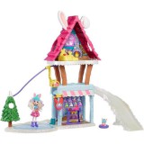 Mattel Enchantimals: Téli üdülőközpont Bevy Bunny babával