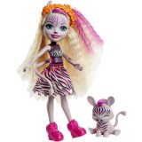 Mattel EnchanTimals: Zadie Zebra és Ref figura