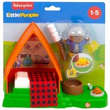 Mattel Fisher-Price: Little People faház játékszett fénnyel és hanggal (HCC63/HCC66) (HCC63/HCC66) - Játékfigurák