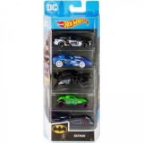 Mattel Hot Wheels: 5 darabos kisautó készlet - Batman
