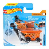 Mattel Hot Wheels: Aisle Driver kisautó - narancssárga