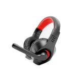 Max Mobile ML-V861 gaming headset fekete-piros (3858892937457) (3858892937457) - Fejhallgató
