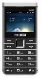 Maxcom MM760 dual sim-es kártyafüggetlen mobiltelefon bluetooth-os, fm rádiós fekete (magyar nyelvű menüvel)