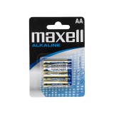 Maxell Ceruza elem AA, LR6 Alkaline, 1,5 V 4 db/bliszter