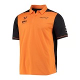 McLaren galléros póló - Team Line narancssárga