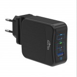 Media-Tech MT6252 USB-C PD Smart hálózati töltő adapter (MT6252) - Töltők