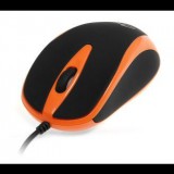 Media-Tech Plano optikai USB egér fekete-narancs (MT1091O) (MT1091O) - Egér