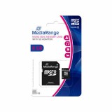 Mediarange 8GB Micro SDHC Memóriakártya Class 10 + Adapter