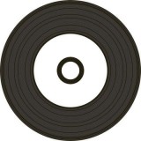 MediaRange CD-R 52x Black Vinyl Printable cake (50) /MR226/