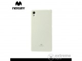 Mercurycase gyári Goospery gumi/szilikon tok Sony Xperia Z2 (D6503) készülékhez, fehér