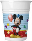 mese Disney Mickey műanyag parti pohár (8 db-os)