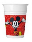 mese Disney Mickey parti pohár (8 db-os)