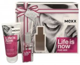 MEXX Life Is Now EDT 15ml + 50ml Testápoló Női Parfüm Ajándékcsomag