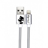 MH Protect USB kábel Disney - Mickey Apple USB - Lightning (8Pin) 1 méter ezüst