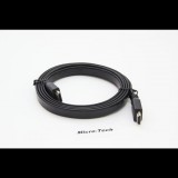 MICRO TECH HDMI lapos 1.4 Highspeed Ethernet kábel 3m  (FX0037) (FX-0037) - HDMI