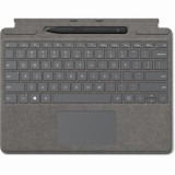 Microsoft Surface Signature Pro 8/9/X Type Cover+SlimPen2 AT/DE Platin (8X8-00065) - Tablet tok