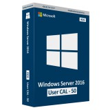 Microsoft Windows Server 2016 User CAL (50) [RDS]