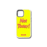 Mintás telefontok Not Today iPhone 13 Pro Max YooUp fehér kerettel