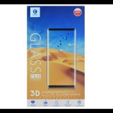 MOCOLO képernyővédő üveg (3D full cover, full glue, teljes felületén tapad, íves, karcálló, 9H) FEKETE [Huawei P Smart Plus (Nova 3i)] (5996457833498) - Kijelzővédő fólia