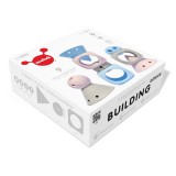 Moluk készségfejlesztő játékok Moluk Building Genius készségfejlesztő szett, pasztell