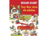 Móra könyvkiadó Richard Scarry - Tesz-Vesz város élő adásban (9789634152804)