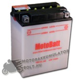 MotoBatt YB14L-A2 12V 14Ah Motor akkumulátor sav nélkül