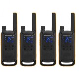 Motorola Talkabout T82 Extreme Quad Walkie-Talkie (4 Pcs) Black B8P00811YDEMAQ