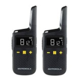 Motorola XT185 Walkie-Talkie (adó-vevő) fekete 2db (D3P01611BDLMAW)