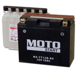 MotoSTART YT12B-BS 12V 10Ah gondozásmentes AGM (zselés) motor akkumulátor