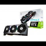 MSI GeForce RTX 3080 SUPRIM X 10G LHR videokártya (3080 SUPRIM X 10G LHR) - Videókártya