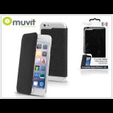 Muvit Crystal Folio Apple iPhone 6 Plus/6S Plus flip tok fekete  (I-MUCRF0022) (I-MUCRF0022) - Telefontok
