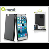Muvit miniGel iPhone 6 Plus/6S Plus hátlap fekete  (I-MUSKI0411) (I-MUSKI0411) - Telefontok