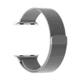 Mybandz Apple Watch 38/40mm Milánói fém óraszíj ezüst (APW381561) (APW381561) - Szíj