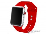 Mybandz APW381643 apple Watch utángyártott szilikon óraszíj, piros, 38/40 mm