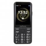 myPhone HALO Q Dual-Sim mobiltelefon fekete (myPhone 5902983605676) - Mobiltelefonok