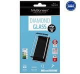 MYSCREEN DIAMOND GLASS EDGE képernyővédő üveg (3D full cover, íves, karcálló, 0.33 mm, 9H) FEKETE Honor Magic4 Pro
