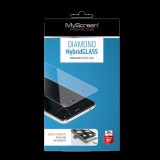 MYSCREEN HYBRIDGLASS képernyővédő üveg (flexibilis, kék fény elleni védelem, ultravékony, 0.15mm, 3H, NEM íves) ÁTLÁTSZÓ [Apple iPhone 13 Pro Max] (M5816HG) - Kijelzővédő fólia
