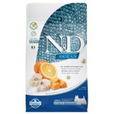 N&D Ocean N&D Dog Ocean tőkehal, sütőtök&narancs adult mini 800g