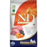 N&D Pumpkin N&D Dog Grain Free bárány&áfonya sütőtökkel adult mini 2,5kg