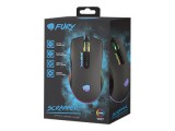 NATEC Fury gaming mouse Scrapper 6400DPI optical with software and RGB backlight