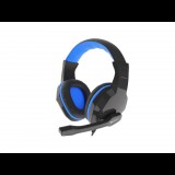 natec Genesis Argon 100 mikrofonos fejhallgató fekete-kék (NSG-1436) (NSG-1436) - Fejhallgató