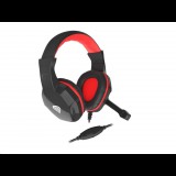 natec Genesis Argon 100 mikrofonos fejhallgató fekete-piros (NSG-1433) (NSG-1433) - Fejhallgató