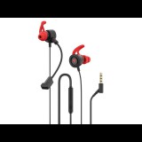 natec Genesis Oxygen 200 mikrofonos fülhallgató fekete-piros (NSG-1657) (NSG-1657) - Fülhallgató