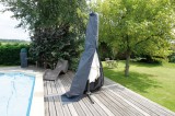 NATURE Kerti napernyő takaró 25/70x302 cm