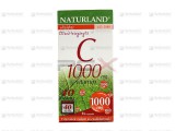 Naturland c-vitamin 1000mg tabletta 40db