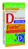 Naturland D-Vitamin Tabletta Forte 4000 NE 60 db